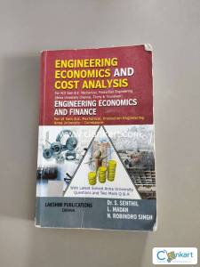 Engineering Economics and cost analysis for BE mechanical engineering