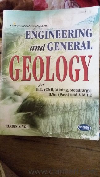 Engineering General GEOLOGY