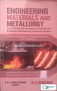 Engineering Materials and Metallurgy