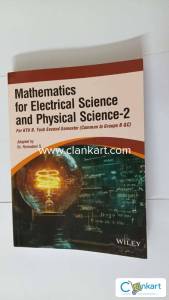 Engineering Mathematics for electrical science and physical science