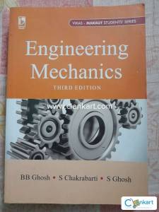 Engineering Mechanics BB Ghosh et al. Ideal for MAKAUT
