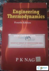 Engineering Thermodynamics 4th ed  by PK NAG