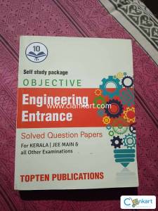Engineering entrance (keam and JEE) solved question papers booklet