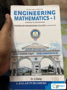 Engineering mathematics-1 for college 1st year