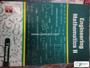 Engineering mathematics II by T Veerarajan