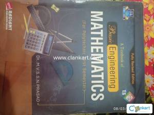 Engineering mathematics for polytechnic first semester