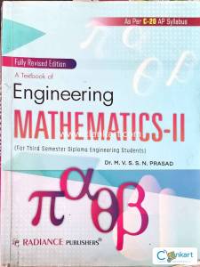 Engineering mathematics -ll for btech/diploma