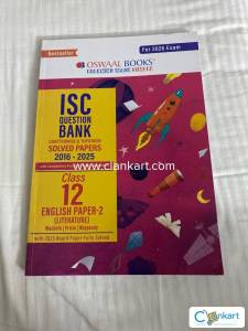 English 2 oswaal question bank for ISC 2026