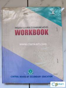 English Communicative Workbook CBSE Class X