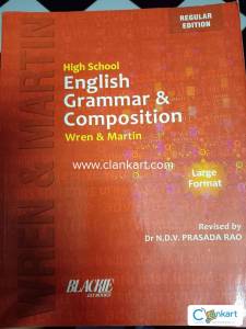 English Grammar and Composition wren &Martin Blackie elt books