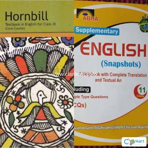 English Hornbill and Snapshots NCERT Class 11th