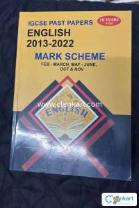 English IGCSE 2013-2022 past papers mark acheme