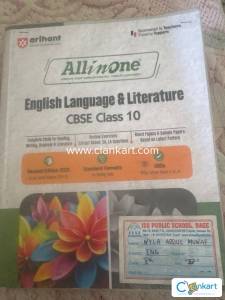 English Language And Literature ALL IN ONE ARIHANT CLASS 10