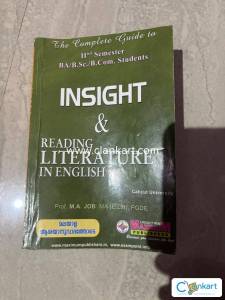English Literature for BSC BA BCOM