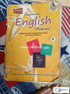 English Moments for class 9 a helpbook with answers