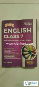 English Olympiad Book for class 7  Disha