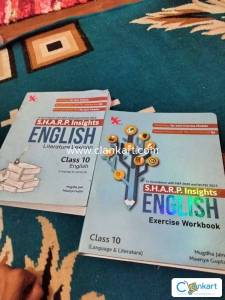 English Sharp insights exercise work book literature/language Class 10