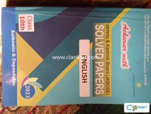 English Solved Papers (JKBOSE) class 10