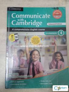 English book class IV, communication with Cambridge
