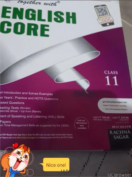 English book of class 11