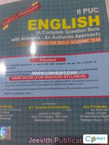 English complete questions bank 2 puc