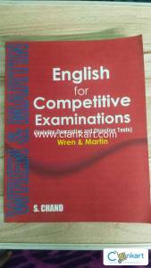 English for Competitive Examination