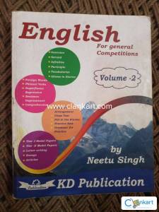 English for general competition Volume - 2 by Neetu Singh