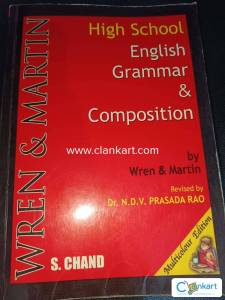 English grammar & composition by wren & Martin