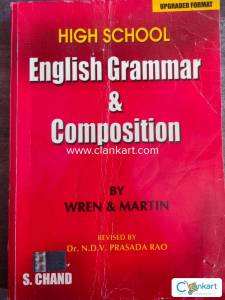 English grammar and composition by wren & martin