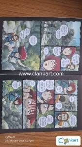 English improvement comic book for children amd young age people