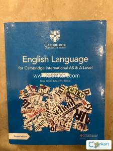 English language Cambridge As & A level course book