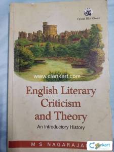 English literary criticism and theory