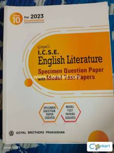 English literature class 10 icse board exam preparation question paper