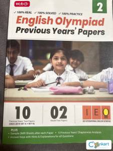 English olympiad previous years paper