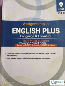 English plus assignment book class 9