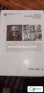 English studies in India volume 1