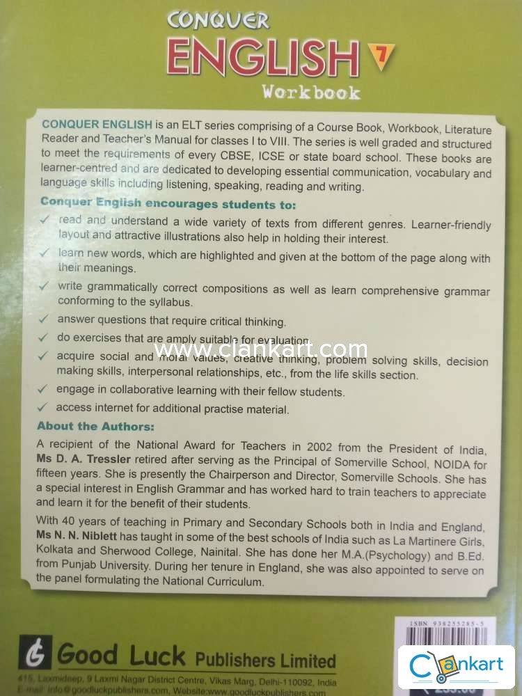 English workbook 7