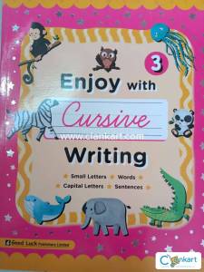 Enjoy with cursive writing 3