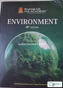 Environment 10th edition by Shankar IAS academy