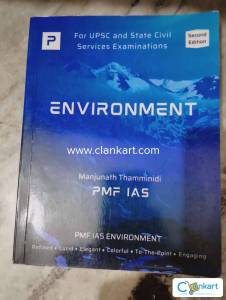 Environment by Manjunath Thamminidi (Pmf Ias) 2024 edition