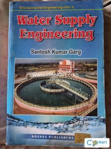 Environmental Engineering Vol 1: Water Supply Engineering by SK Garg (