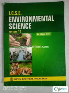 Environmental Science Book for class 10 (Goyal Brothers,2023, edition)