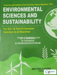 Environmental science and sustainability