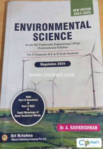 Environmental science for BE/b.tech