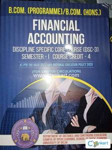 Financial accounting I-sem