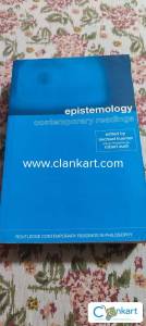 Epistemology contemporary readings edited by Michael huemer