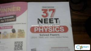 Errorless 37 years NEET UG Chapter-wise and Topic wise Physics Papers