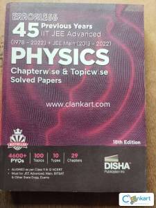 Errorless 45 Previous Years IIT JEE Physics Solved Papers