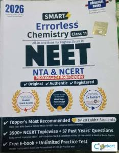 Errorless Chemistry NEET class 11th