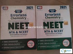 Errorless Chemistry NEET (volume 1&2)